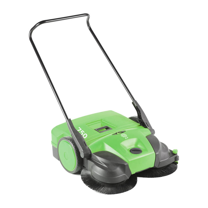 Spazzatrice IPC 750 M e 750 E manuale a spinta