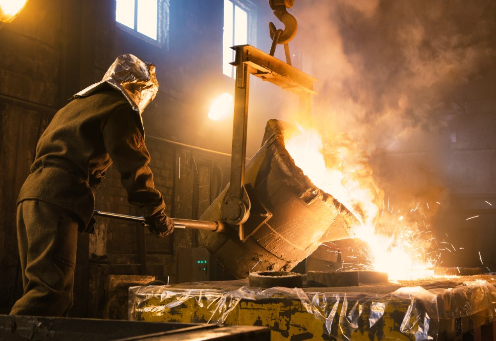 Aspirazione industriale in fonderie e acciaierie