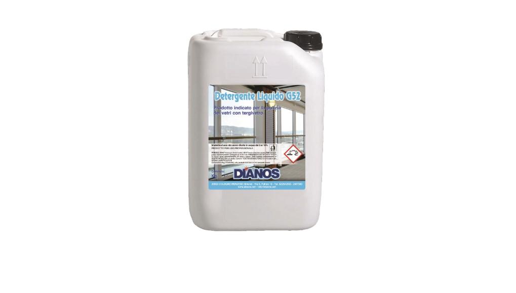 Dianos G52 - Detergente per vetri con tergivetro