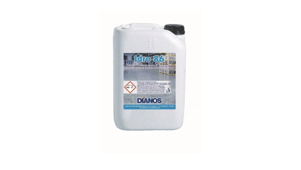 Dianos Idro 86 e Plus - Sgrassanti fortemente alcalini per cucine e officine