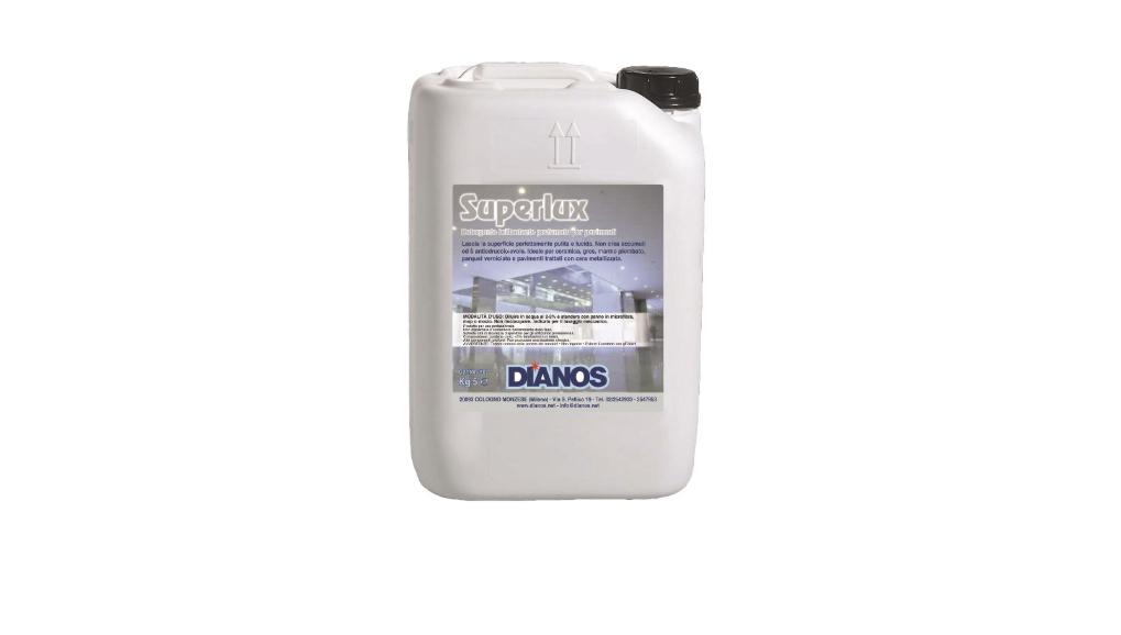 Dianos Superlux - Detergente brillantante per pavimenti lucidi