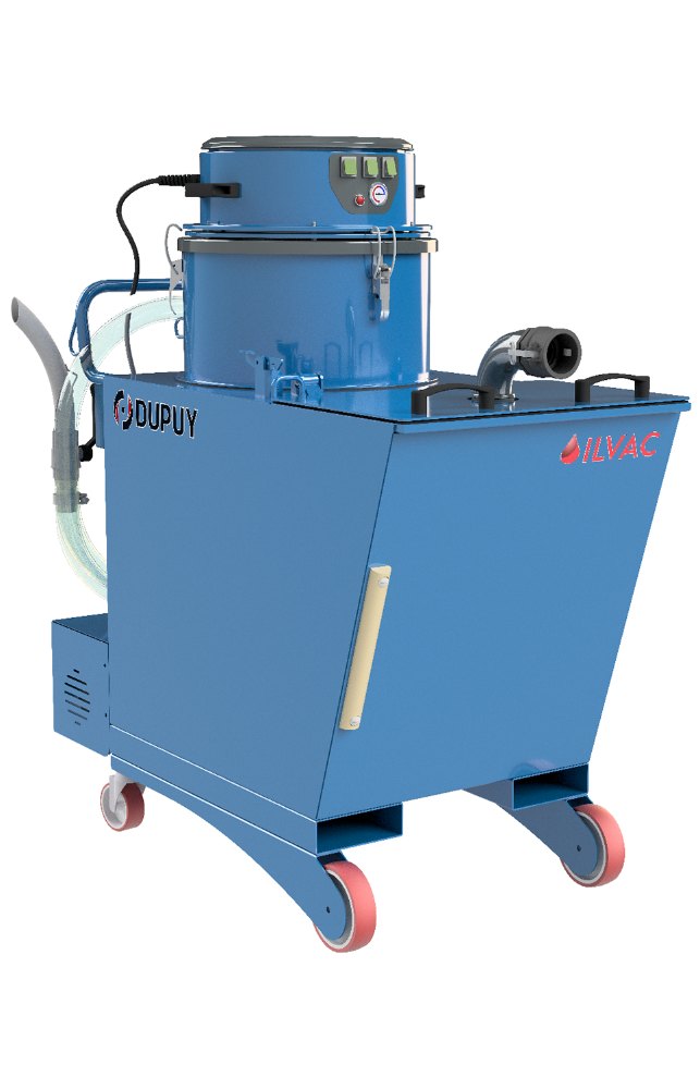 Aspiratore per olio ed emulsioni Dupuy Oilvac 200 con pompa di scarico