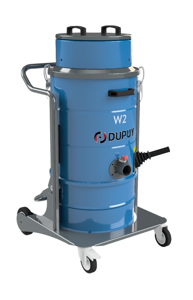 Aspiratore industriale ad aria compressa Dupuy W2 Air con unita Venturi