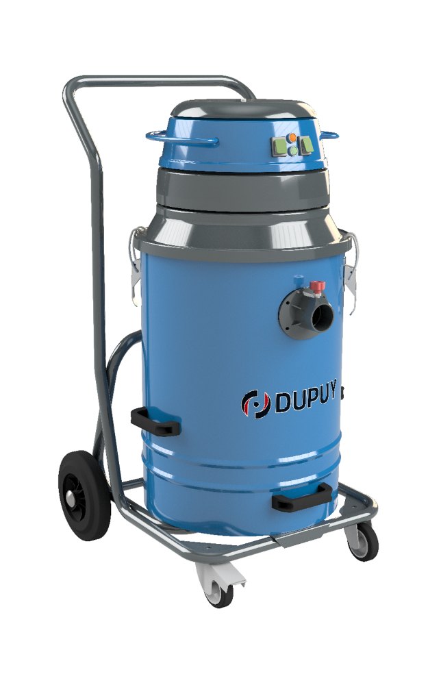 Bidone aspiratutto Dupuy WD 3000 con fusto inox da 60 litri
