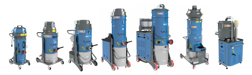 Gamma aspiratori industriali certificati ATEX Dupuy
